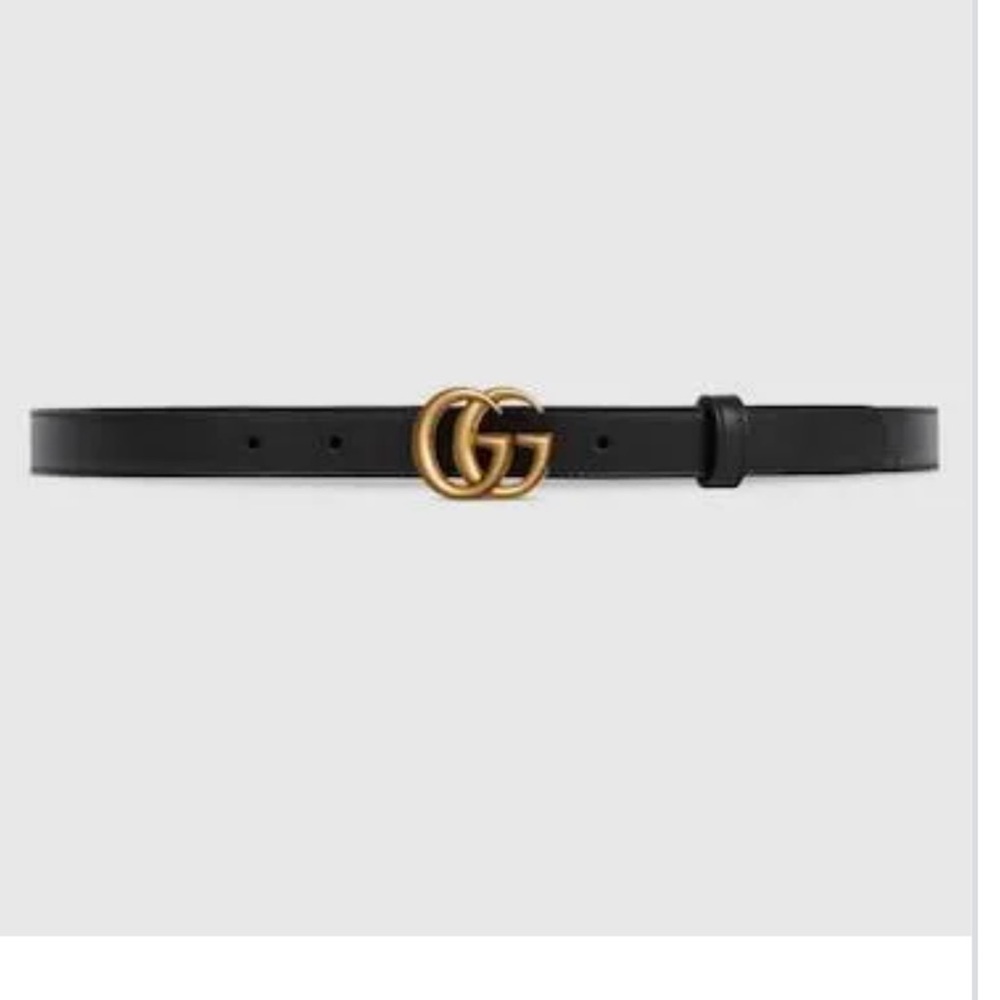 Gucci marmont thin belt size 75